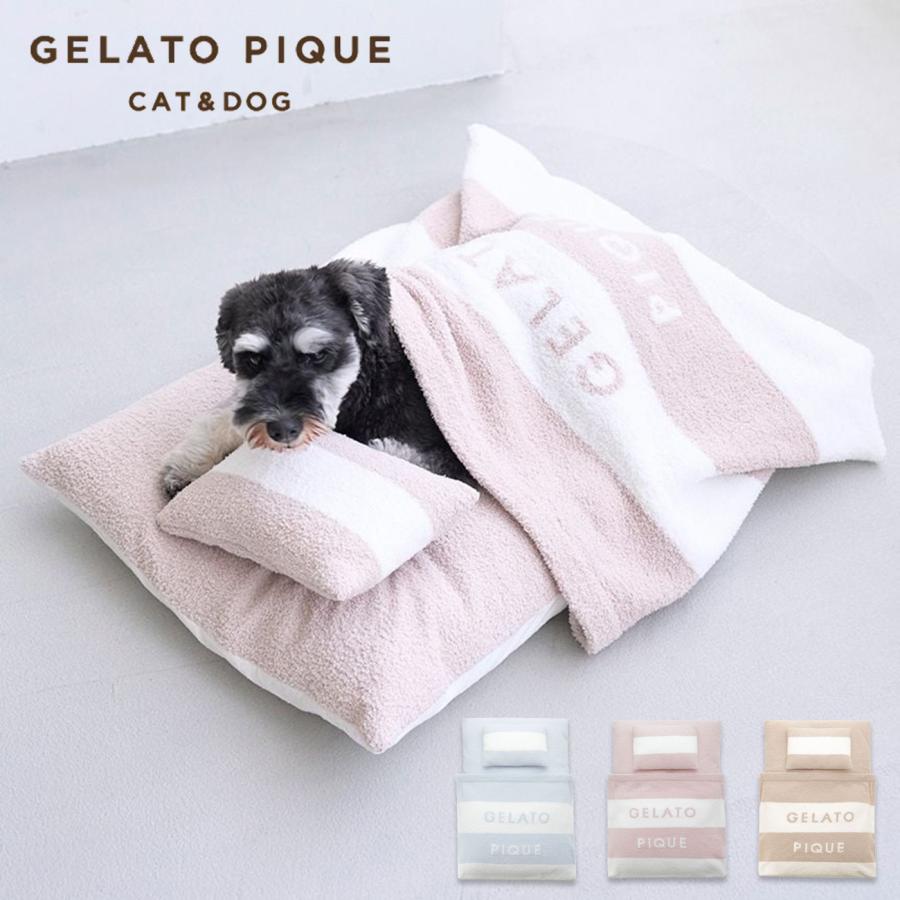 gelato pique（ジェラートピケ） CAT&DOG ベビモコおふとんセットL