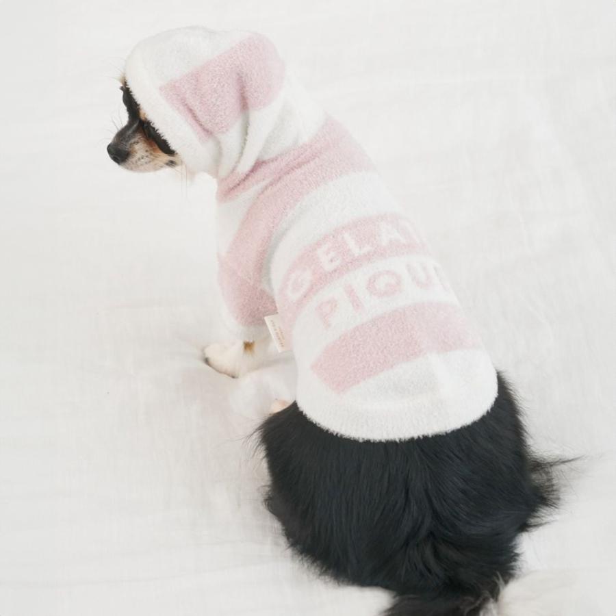 gelato pique（ジェラートピケ） CAT&DOG スムーズィー2ボーダー