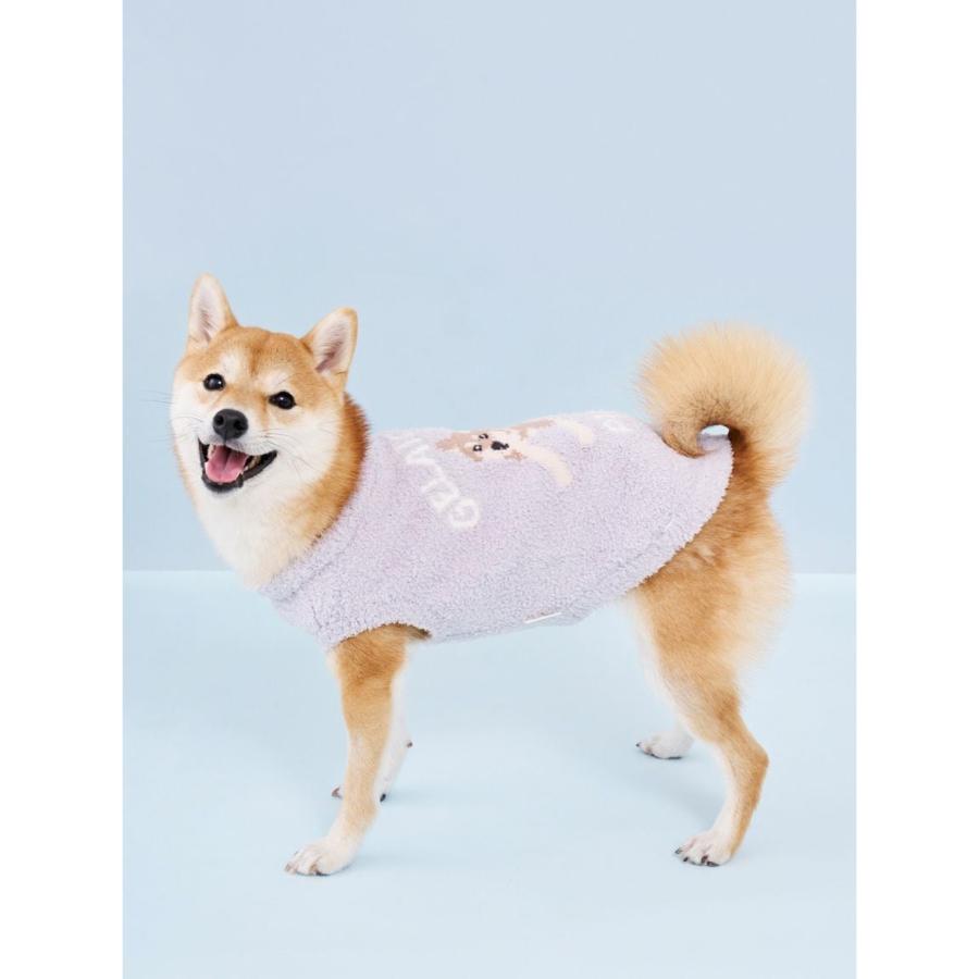 gelato pique（ジェラートピケ） CAT&DOG 柴犬ジャガードプルオーバー