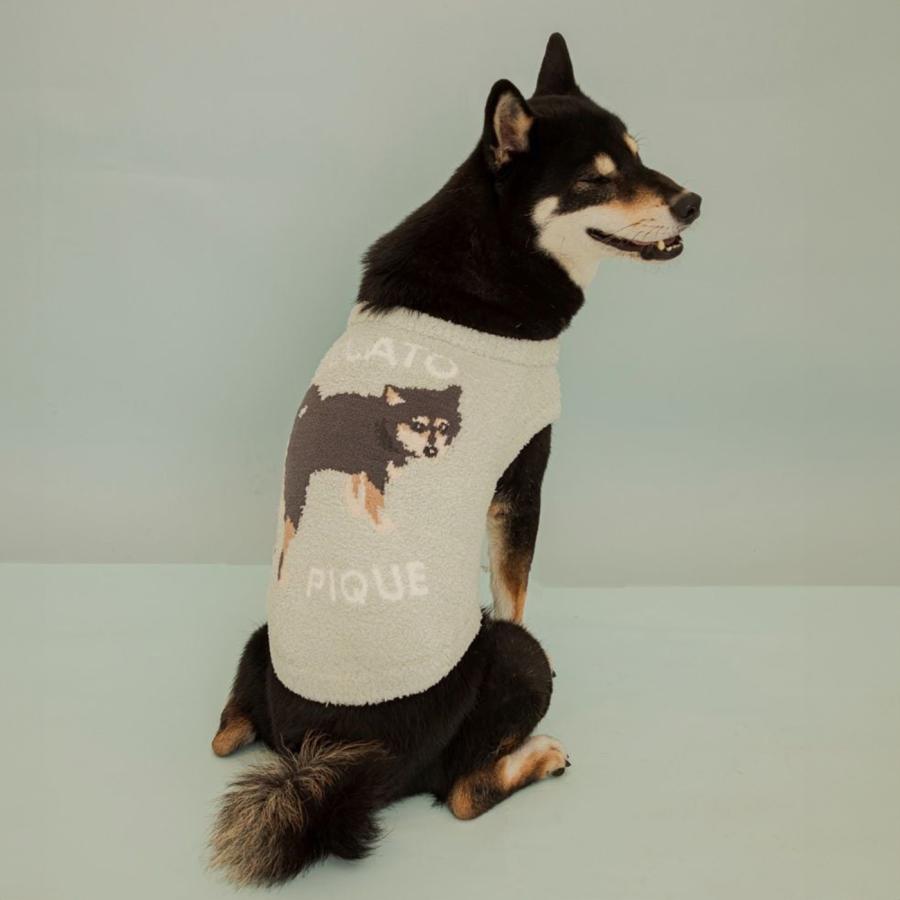 【ジェラピケ】犬刺繍 プルオーバー パジャマ 【即決歓迎】 gelato pique（ジェラートピケ）【CAT&DOG】【販路限定商品】【接触冷