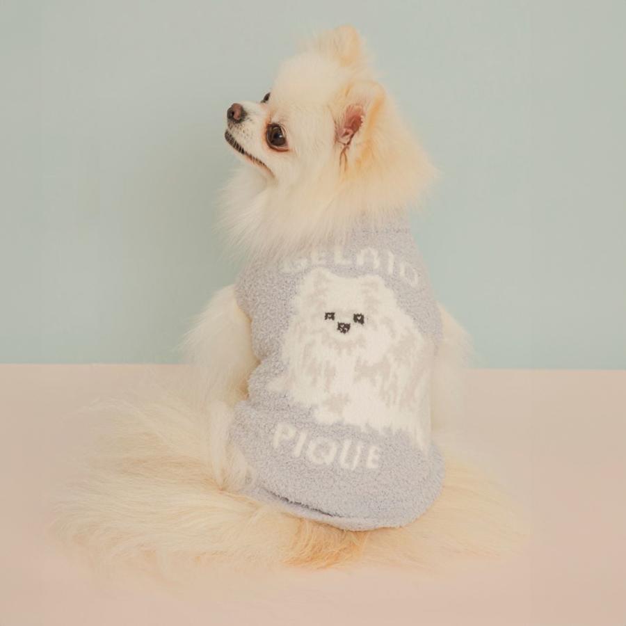 gelato pique（ジェラートピケ） CAT&DOG ポメラニアジャガードプルー