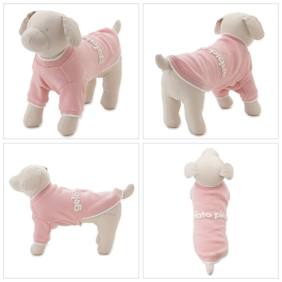 gelato pique（ジェラートピケ） CAT&DOG ロゴプリント裏毛プル