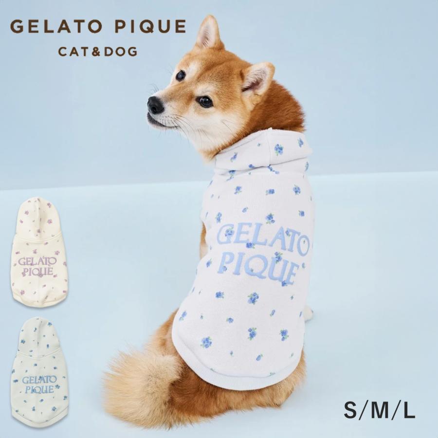 gelato pique（ジェラートピケ） gelato pique CAT&DOG フラワー柄裏毛
