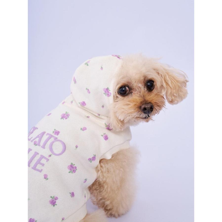 gelato pique（ジェラートピケ） gelato pique CAT&DOG フラワー柄裏毛