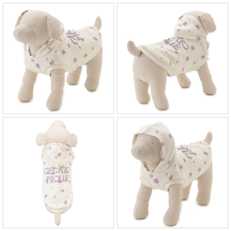 gelato pique（ジェラートピケ） gelato pique CAT&DOG フラワー柄裏毛