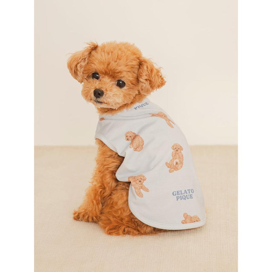 ジェラピケ ドッグ ルームウェア トップス gelato pique（ジェラートピケ） スカーフDOG ジャガードプルオーバー