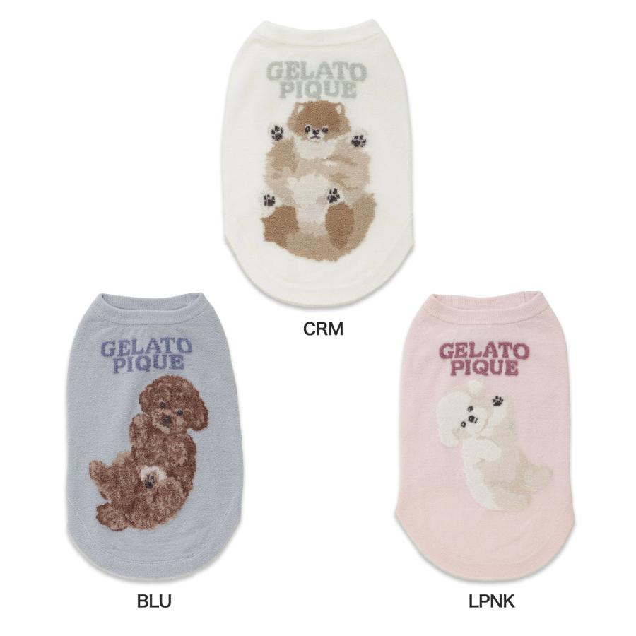 gelato pique（ジェラートピケ） CAT&DOG ドッグジャガードプル