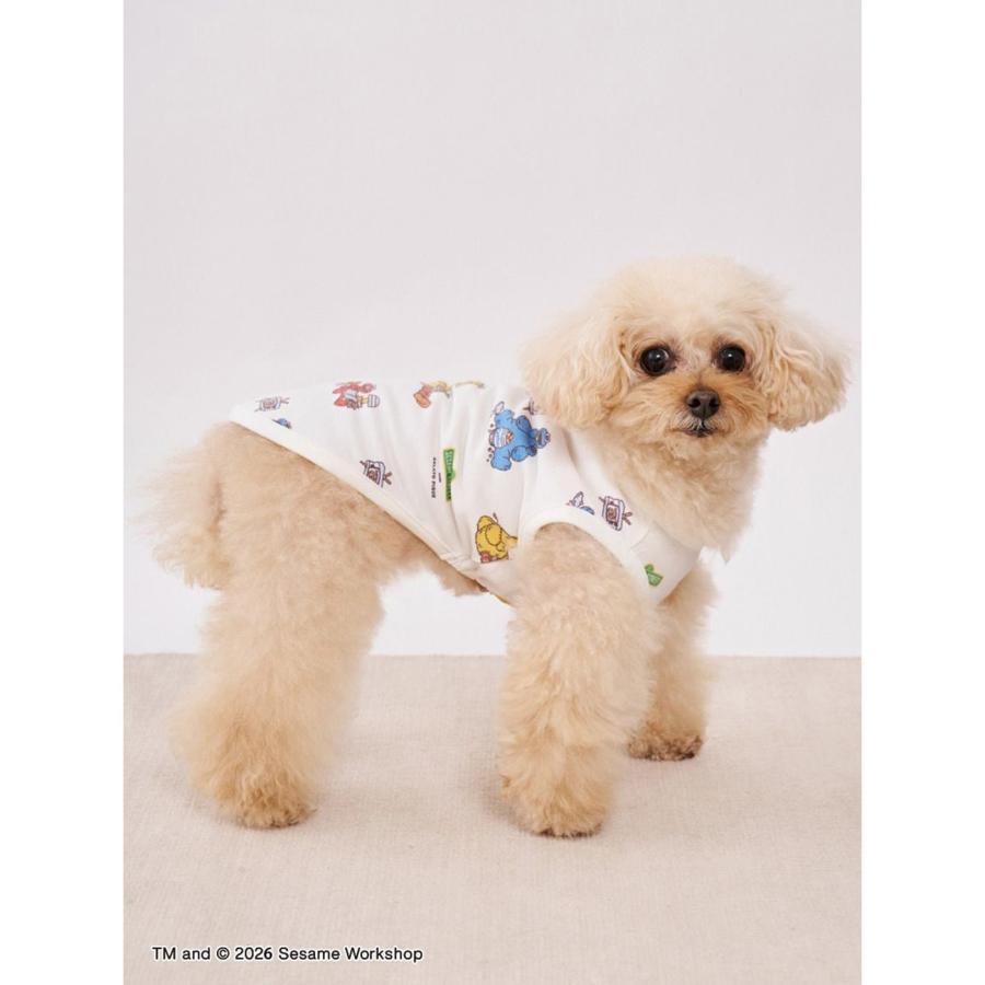gelato pique（ジェラートピケ） CAT&DOG SESAME STREET カットソー