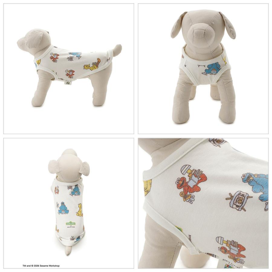 gelato pique（ジェラートピケ） CAT&DOG SESAME STREET カットソー