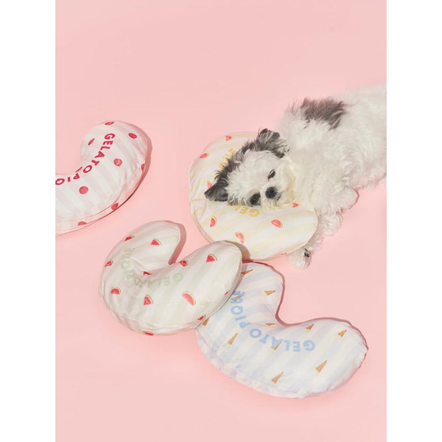 新品タグ付きgelato pique 犬デザイン 枕カバー ピンク gelato pique（ジェラートピケ） CAT&DOG 接触冷感 Coolingピロー