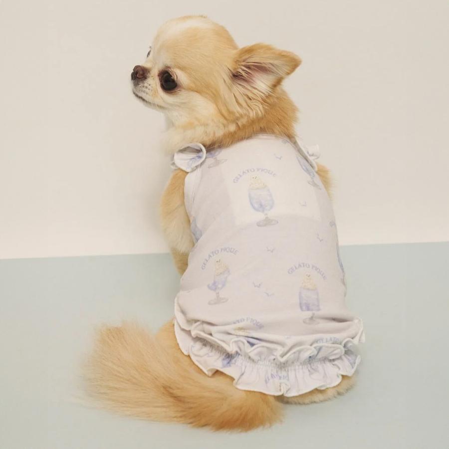 ジェラートピケ　新品未使用　接触冷感　しろくま　上下セット gelato pique（ジェラートピケ） CAT&DOG 接触冷感 シロクマひんやり