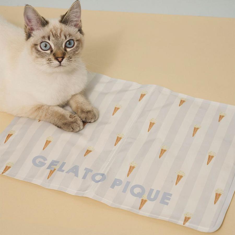 gelato pique（ジェラートピケ） CAT&DOG サマーモチーフ柄Cooling