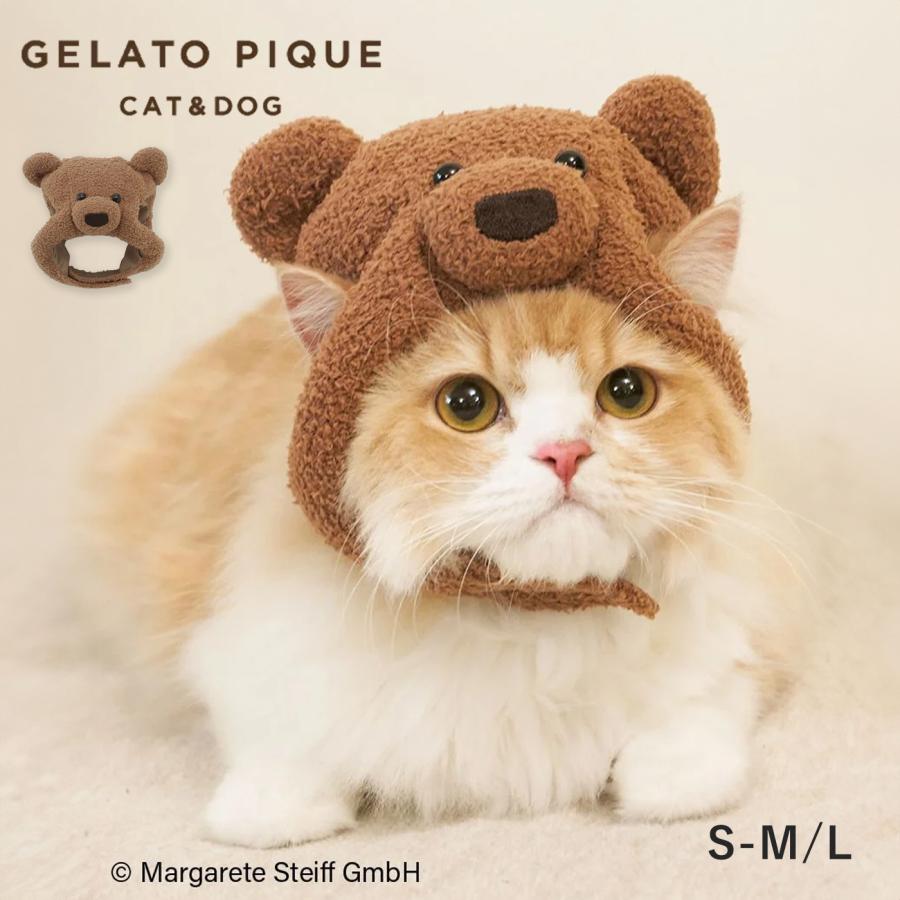 gelato pique（ジェラートピケ） CAT&DOG Steiff ニットキャップ