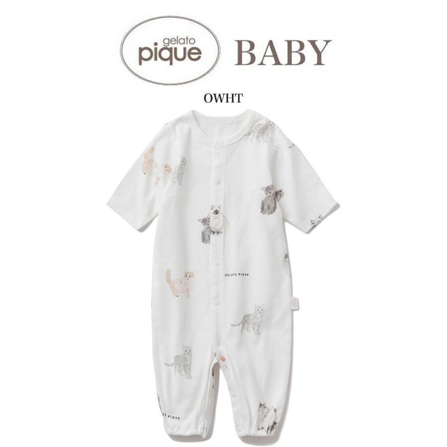 Gelato Pique Baby ジェラートピケ ベイビー 通販 Baby Catモチーフ新生児2wayオールインワン Pbco セレクトショップムー 通販 Paypayモール