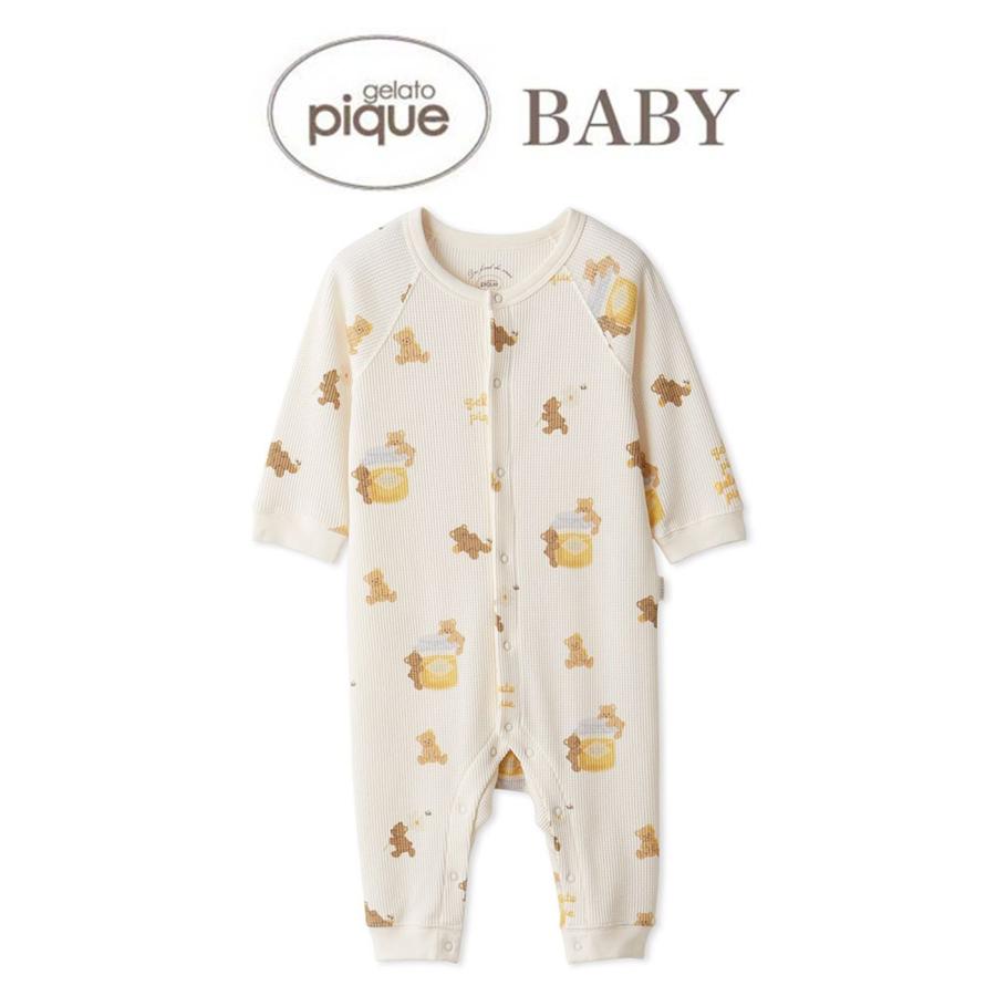 gelato pique（ジェラートピケ） ベビー BABY はちみつベア柄