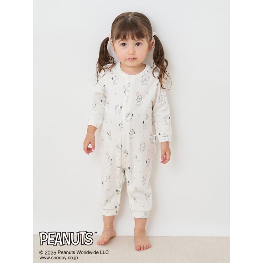 gelato pique（ジェラートピケ） ベビー PEANUTS PUPPIES BABY 総柄