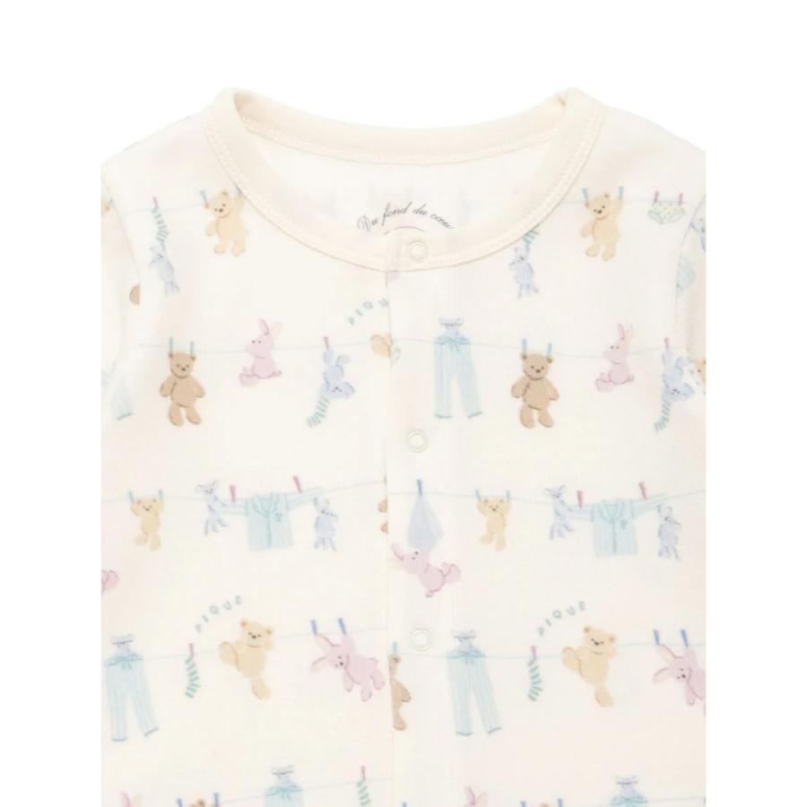 gelato pique（ジェラートピケ） ベビー BABY ウォッシングアニマル柄