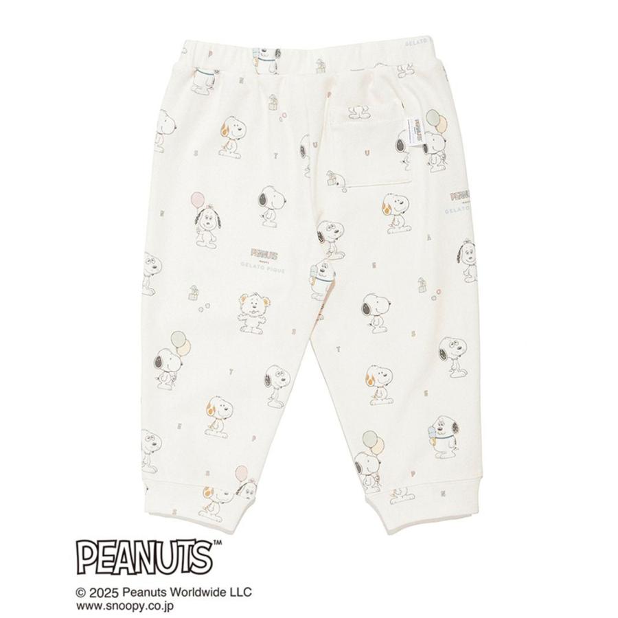 gelato pique（ジェラートピケ） ベビー PEANUTS PUPPIES BABY 総柄
