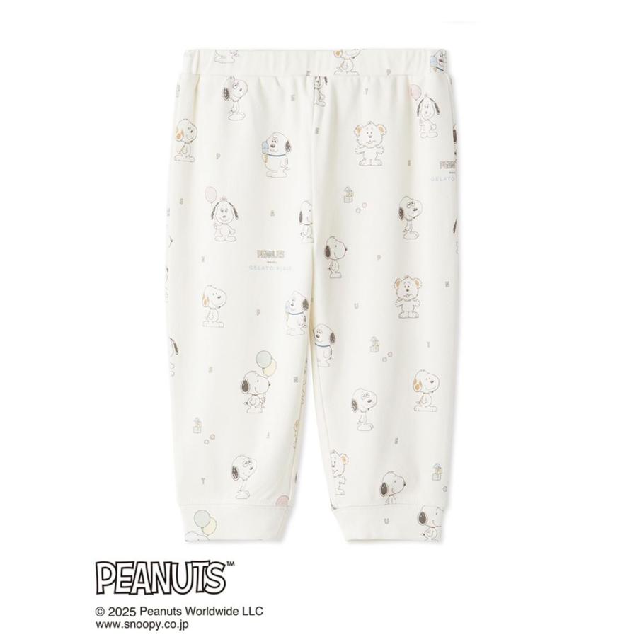 gelato pique（ジェラートピケ） ベビー PEANUTS PUPPIES BABY 総柄