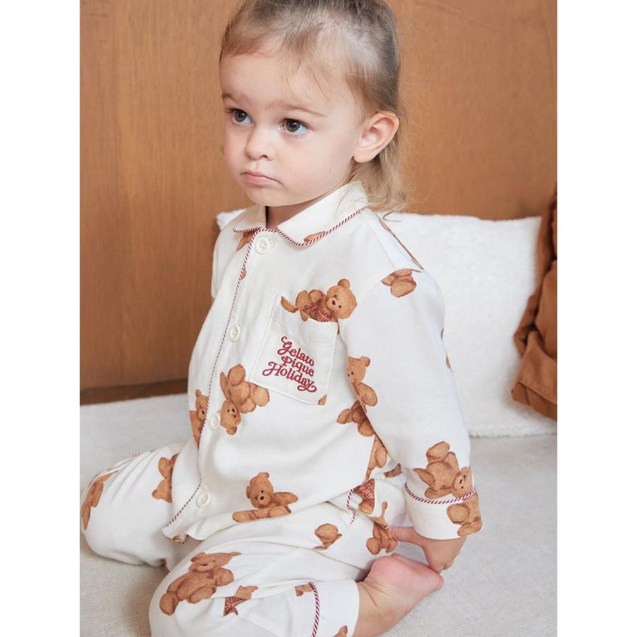 gelato pique（ジェラートピケ） SALE30%OFF ベビー HOLIDAY ベア柄