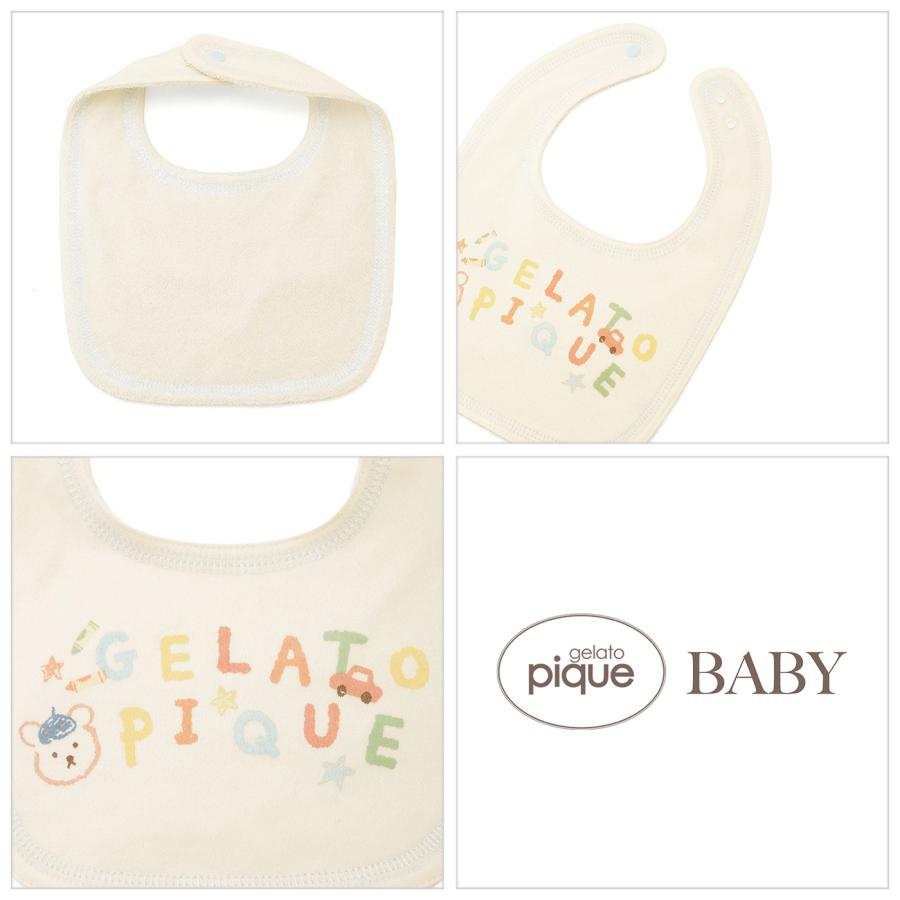 gelato pique（ジェラートピケ） BABY ドローイングベアワンポイント
