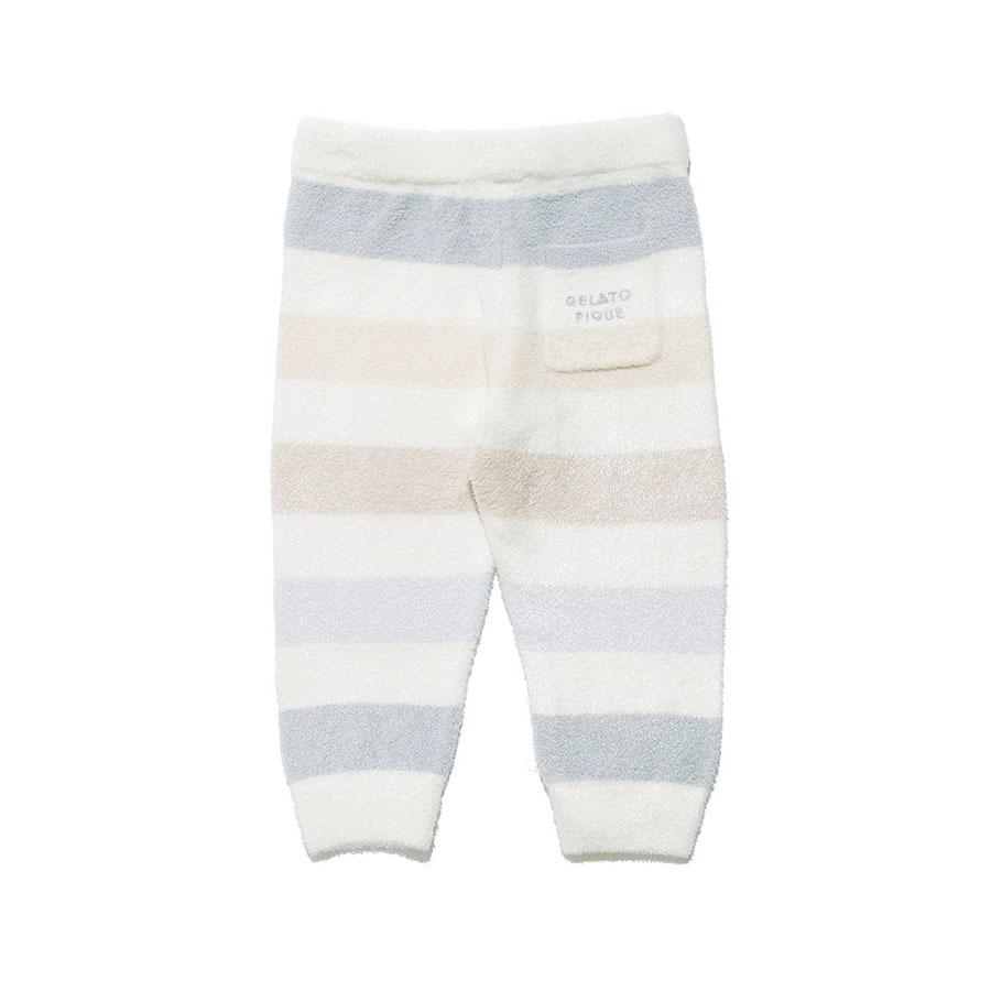 Gelato Pique Baby ジェラートピケ ベイビー 通販 Baby スムーズィー5ボーダーロングパンツ Pbnp ジェラピケ 22ss 22春夏 赤ちゃん 誕生日 ギフト