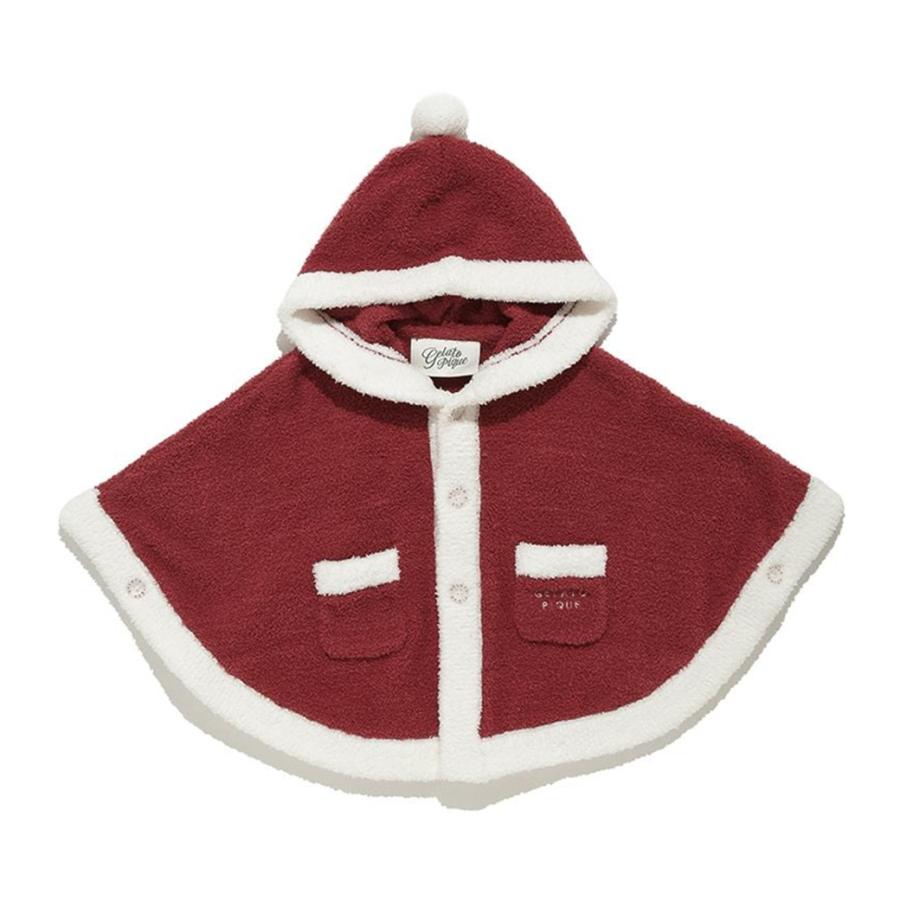 未使用 タグ付き 現行 GELATO PIQUE 80 ポンチョ gelato pique 出産祝い 「ラッピング済み」「BABY」パウダーベア