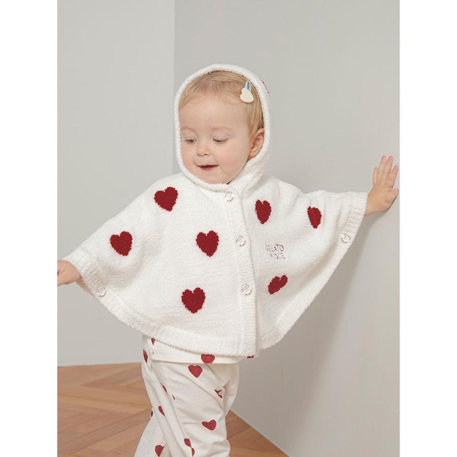 gelato pique ジェラートピケ ベビー BABY エアリーモコハート