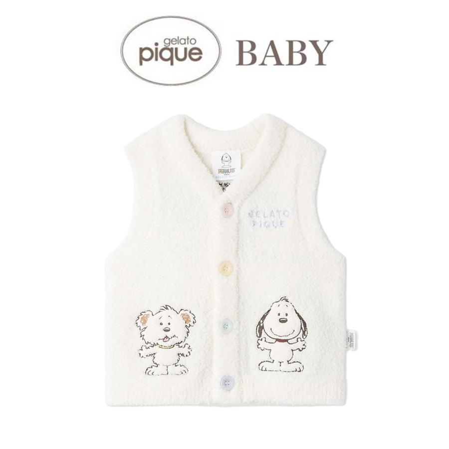 gelato pique（ジェラートピケ） ベビー BABY PEANUTS PUPPIES 
