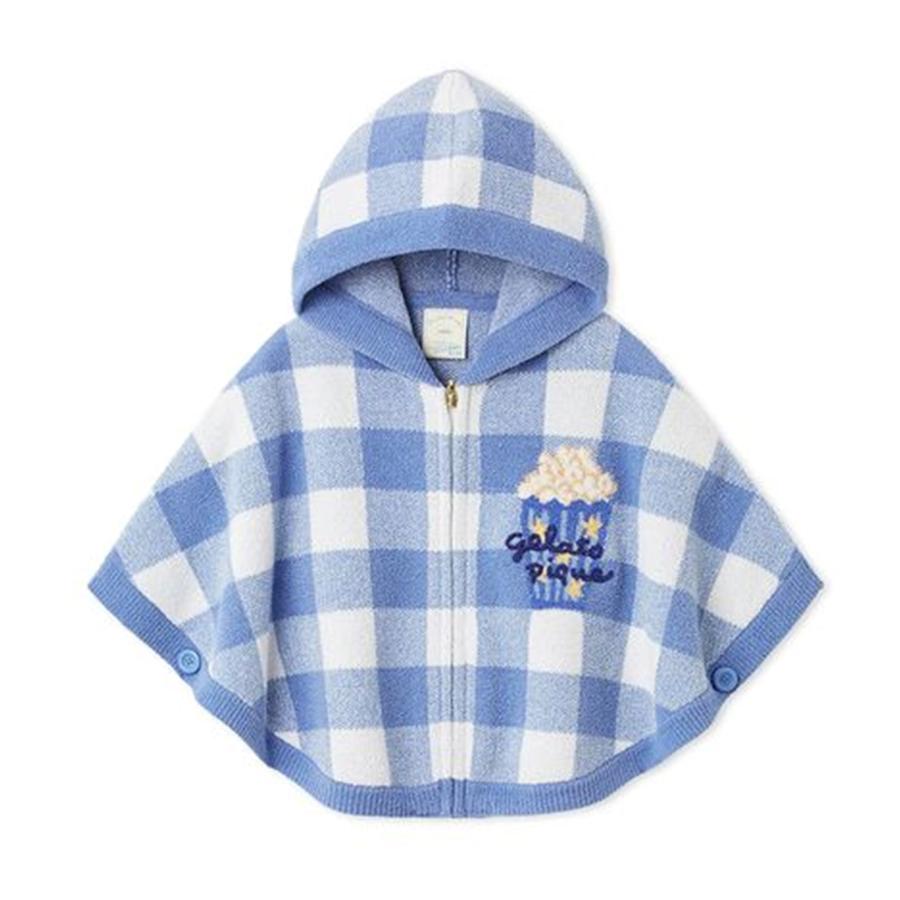 80-90cm★ジェラートピケ　ベビー　チェック柄デザイン　ロンパース gelato pique（ジェラートピケ）の「【ONLINE限定】【BABY】チェック柄