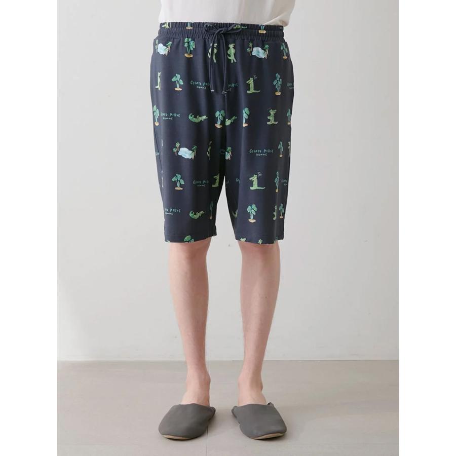 gelato pique（ジェラートピケ） SALE30%OFF オム 接触冷感 ワニ柄