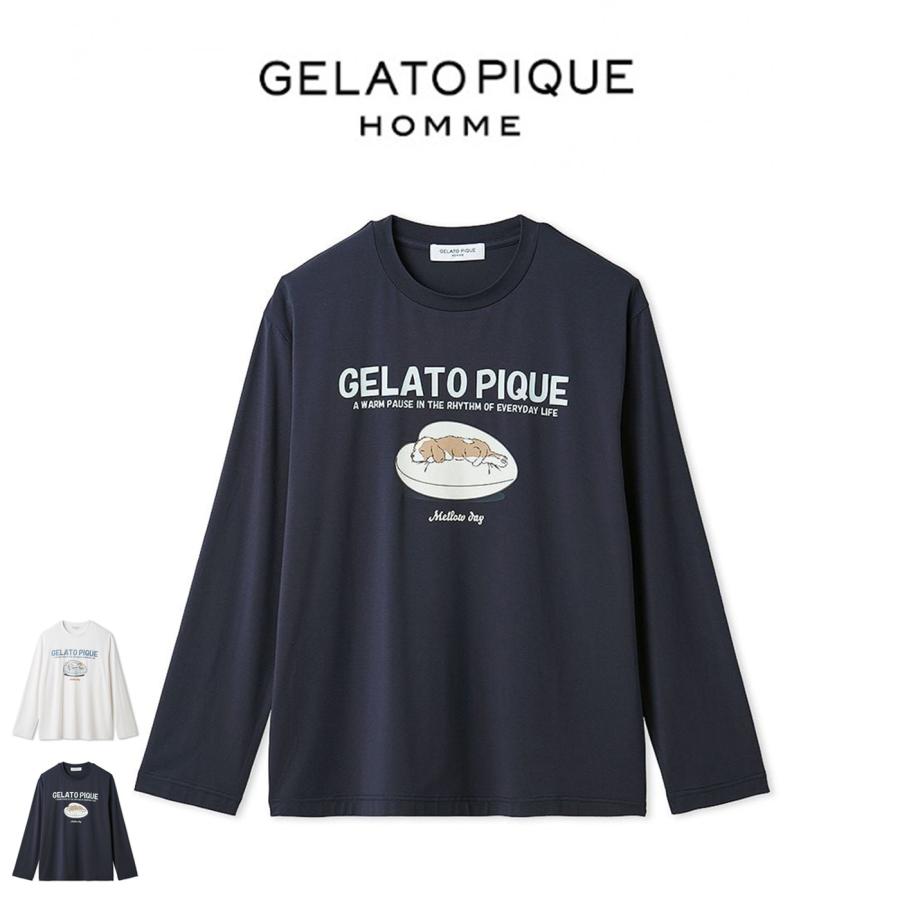 gelato pique（ジェラートピケ） オム レーヨンスリーピングドッグロン