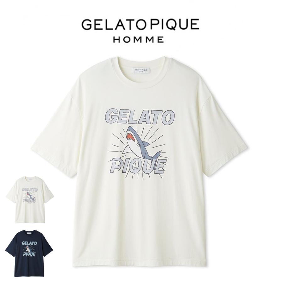 gelato pique（ジェラートピケ） オム 接触冷感 レーヨンシャークT