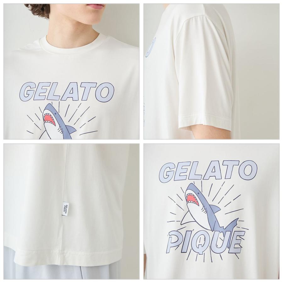 gelato pique（ジェラートピケ） オム 接触冷感 レーヨンシャークT