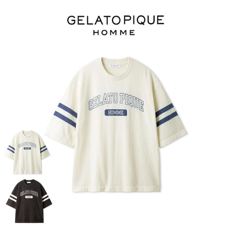 SALE20%OFF GELATO PIQUE HOMME エアモコカレッジプルオーバー 