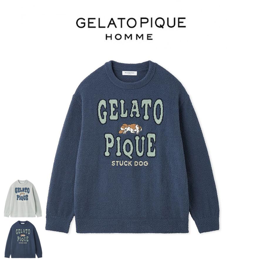 gelato pique（ジェラートピケ） オム エアリーモコスリーピングドッグ