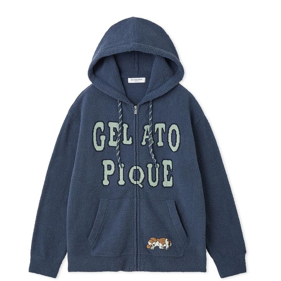 gelato pique（ジェラートピケ） オム エアリーモコスリーピングドッグ
