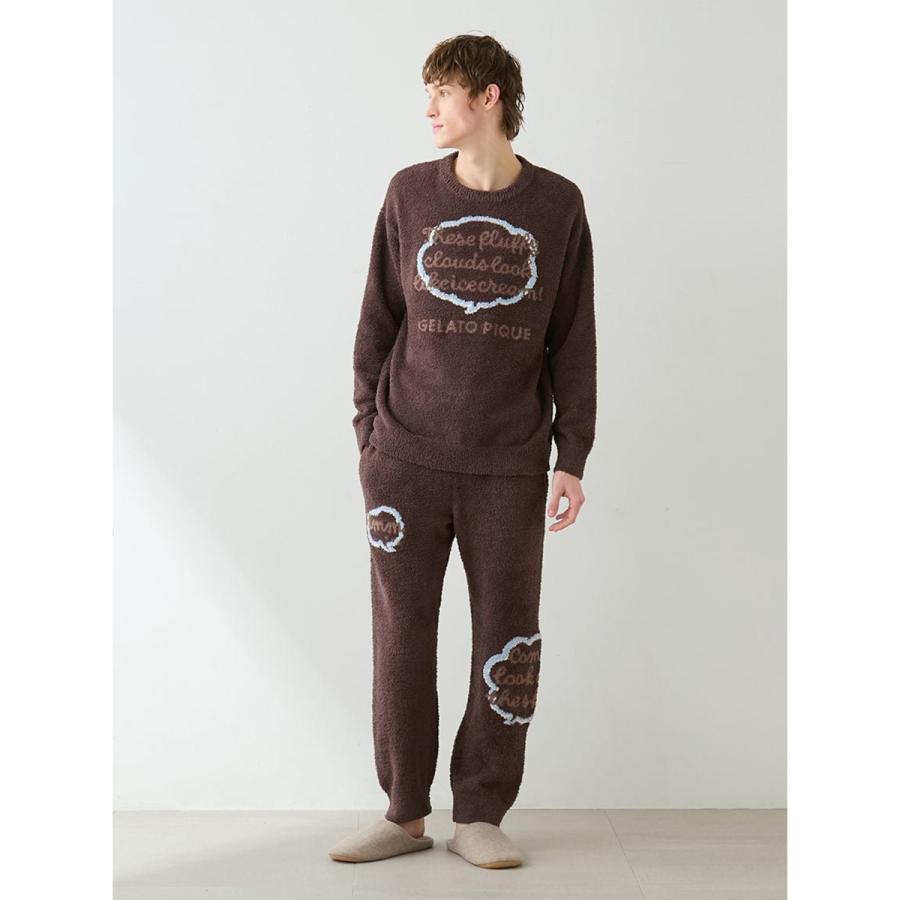 gelato pique（ジェラートピケ） オム ベビモコトークロゴプルオーバー