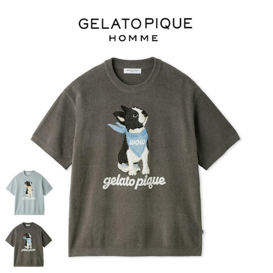 gelato pique（ジェラートピケ） オム エアリーモコボストンテリア