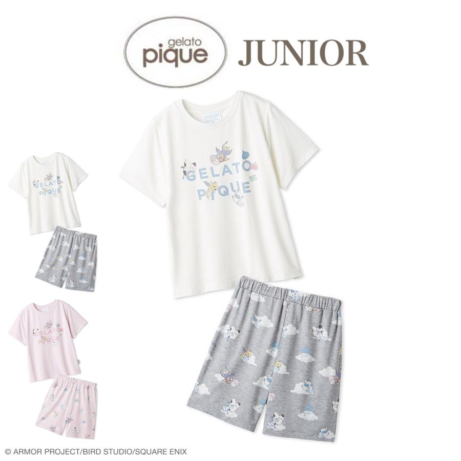 gelato pique ワンポイントTシャツ&ショートパンツセット gelato pique（ジェラートピケ） ジュニア ドラゴンクエスト 販路限定