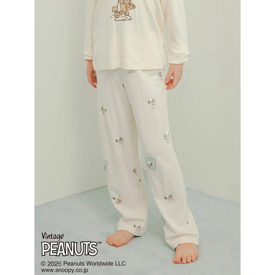 gelato pique ジェラートピケ キッズ PEANUTS SNOOPY×BEAR 総柄 gelato pique ジェラートピケ キッズ PEANUTS SNOOPY×BEAR 総柄