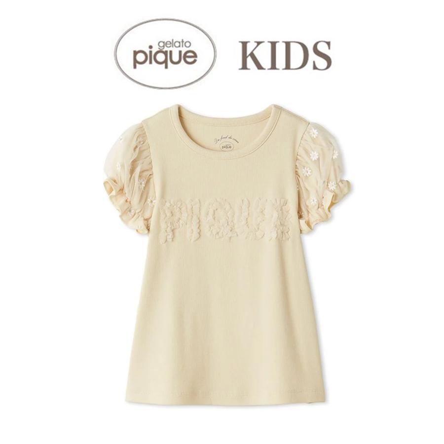 GELATO PIQUE ルームウェア gelato pique（ジェラートピケ） キッズ kids デイジーチュールTシャツ