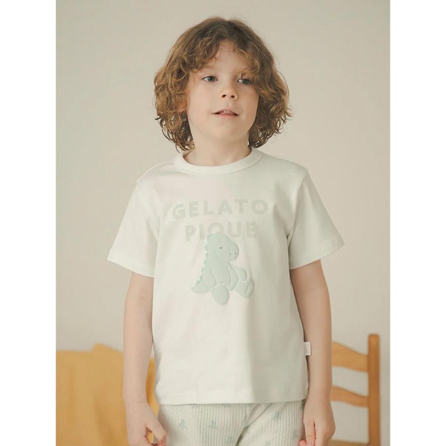 gelato pique（ジェラートピケ） キッズ kids ぬいぐるみワンポイントT