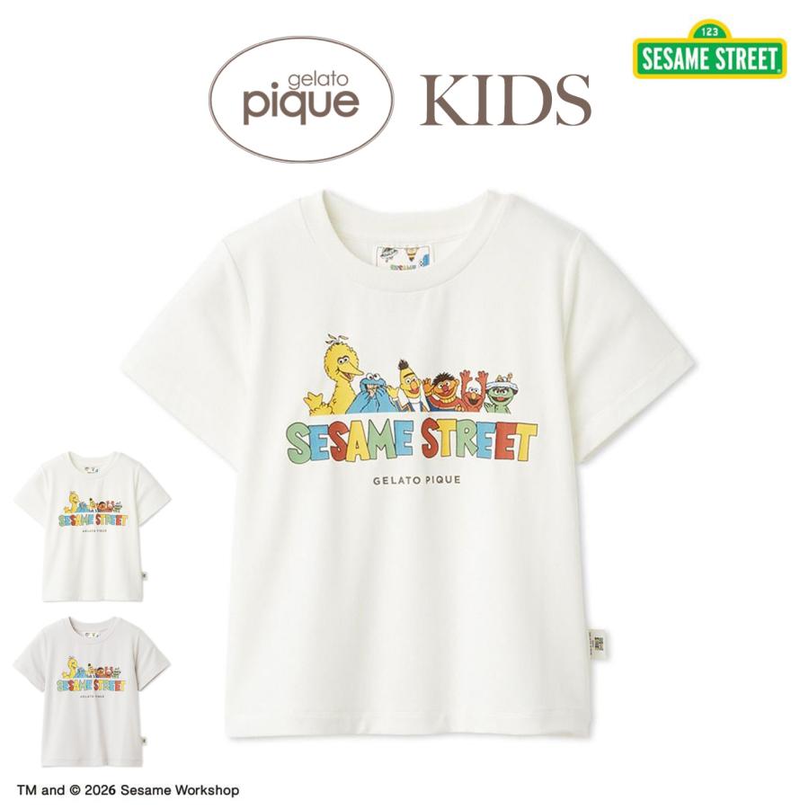 gelato pique（ジェラートピケ） キッズ KIDS SESAME STREET ワン