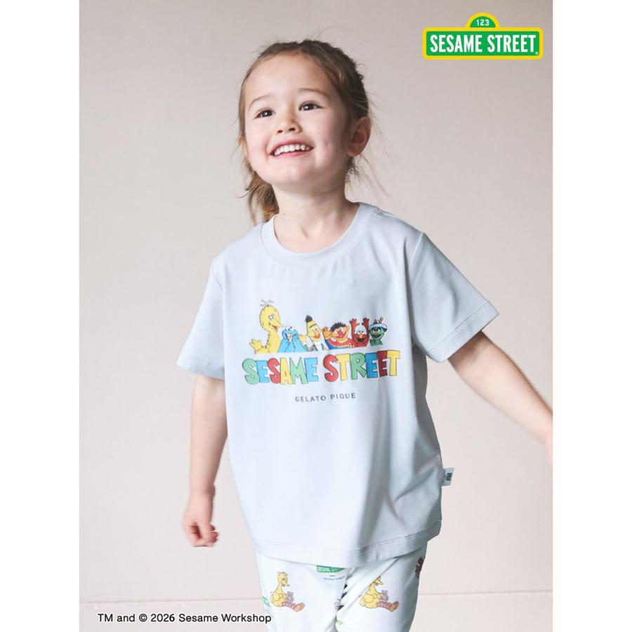 gelato pique（ジェラートピケ） キッズ KIDS SESAME STREET ワン