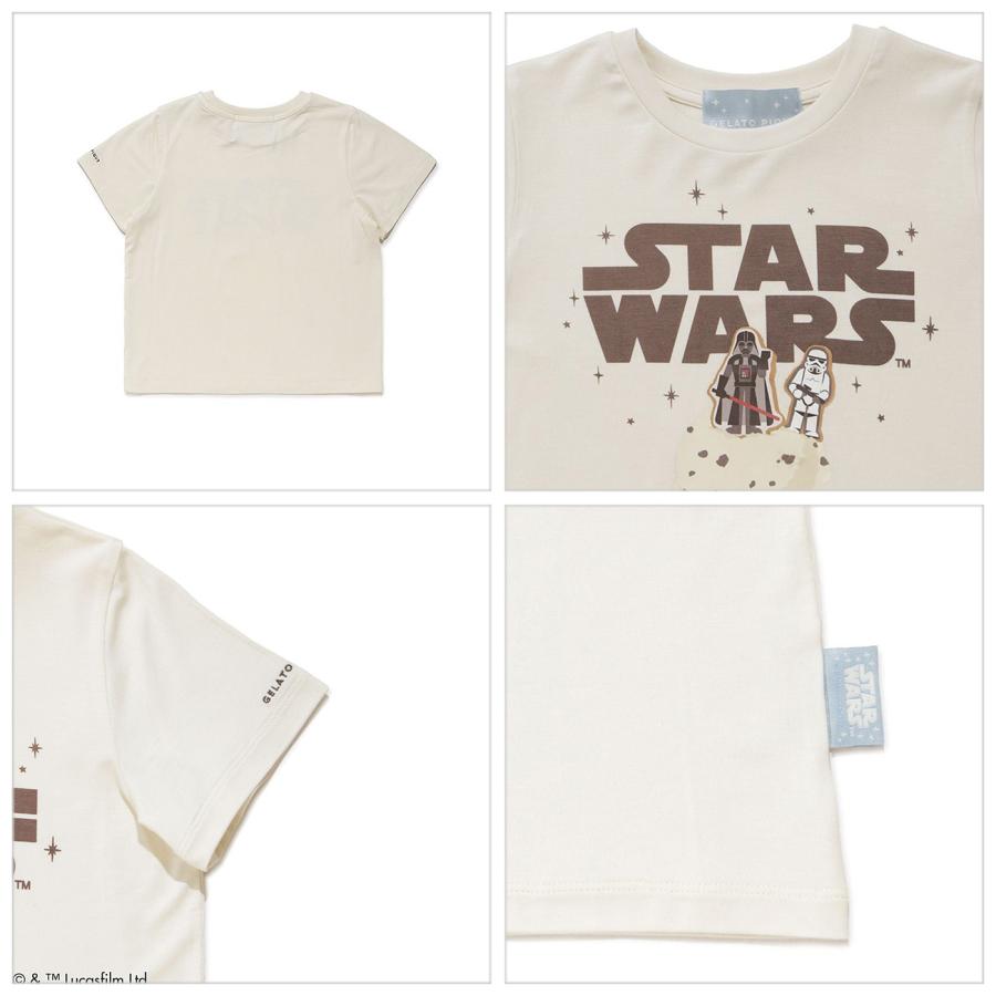 gelato pique（ジェラートピケ） キッズ KIDS STAR WARS ワンポイントT