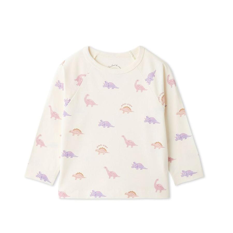 GELATO PIQUE 子供用パジャマセット 140〜150 gelato pique（ジェラートピケ） gelato pique KIDS ダイナソー柄ロンT
