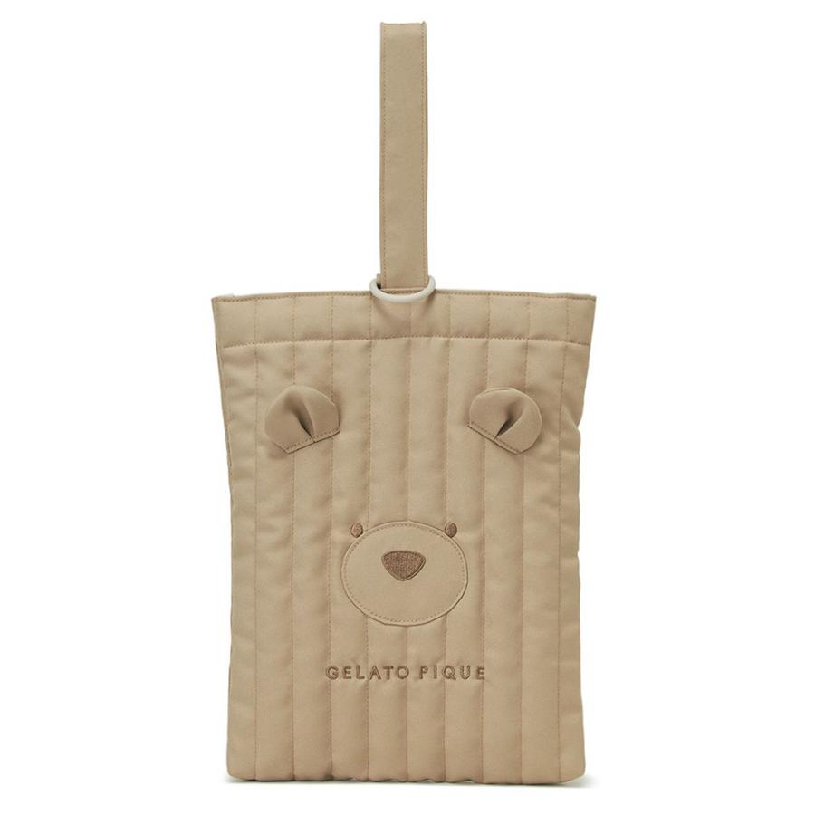 gelato pique（ジェラートピケ） キッズ ベアシューズバッグ