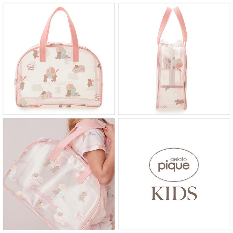 gelato pique（ジェラートピケ） キッズ KIDS アイスクリームベア柄PVC
