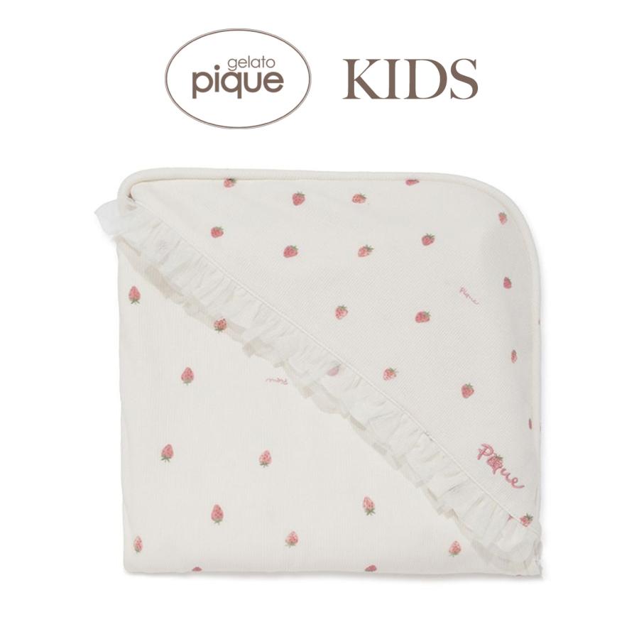 gelato pique（ジェラートピケ） キッズ KIDS ストロベリー柄チュール